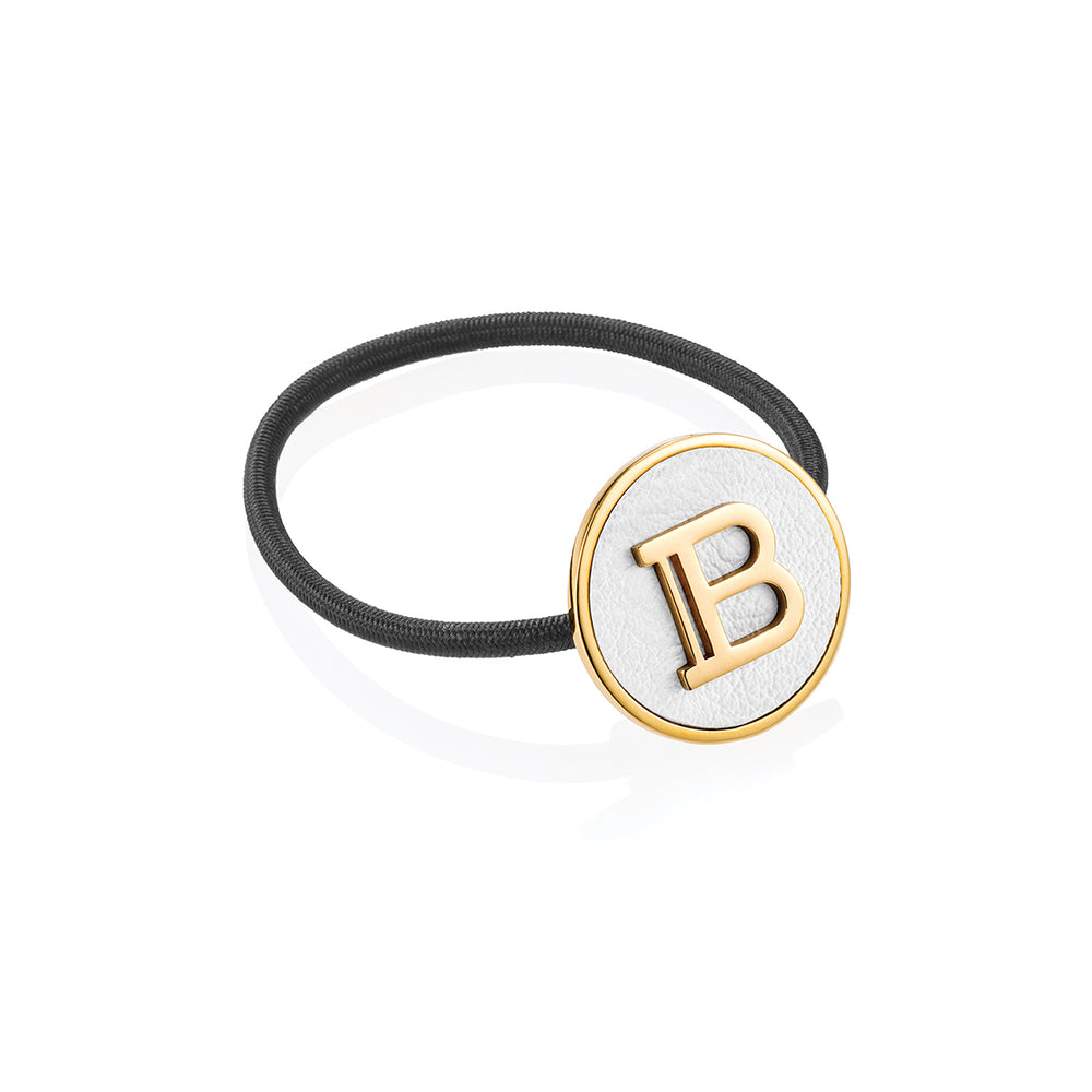 Balmain Hair Limited Edition Leather Elastique Pour Cheveux FW24