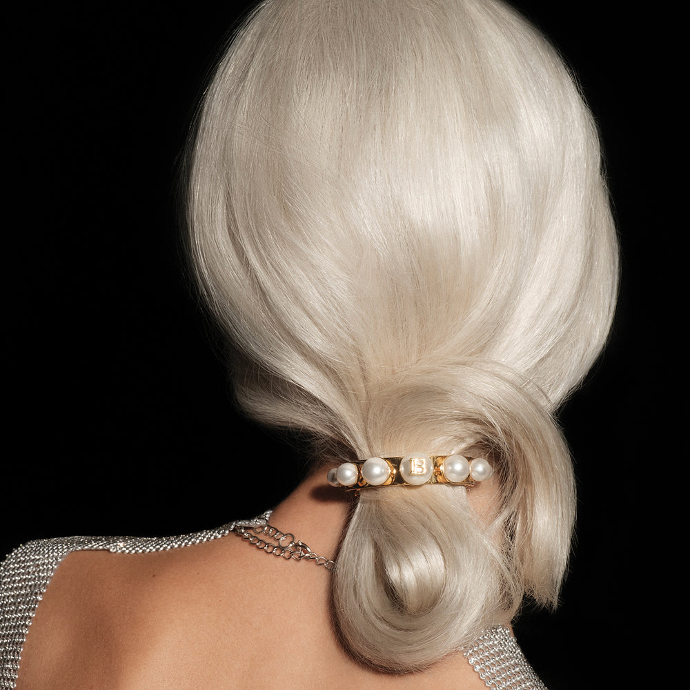 Balmain Hair Limited Edition Pearl Hair Clip Large FW24