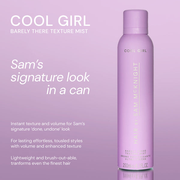 Hair by Sam McKnight Cool Girl Texture Mist facts