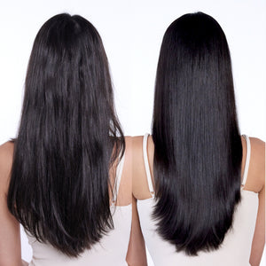 Hair by Sam McKnight Light Cleanse Shampoo before and after