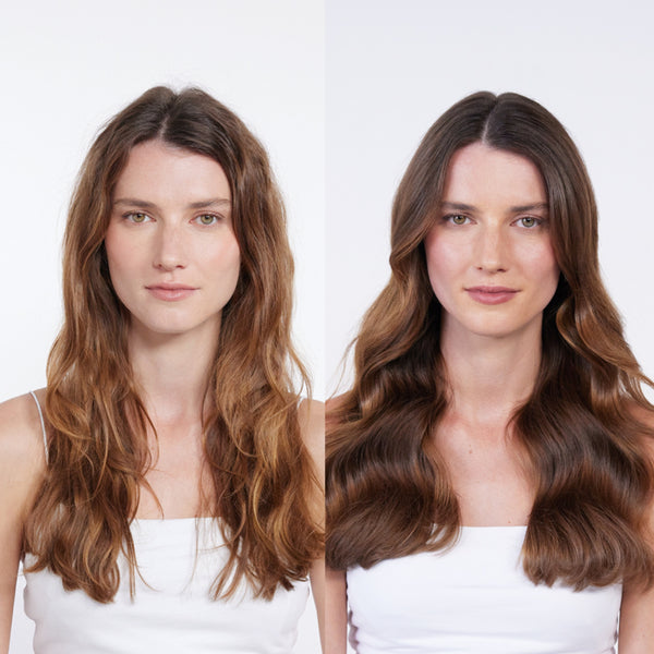 Hair by Sam McKnight Rich Cleanse Shampoo before and after