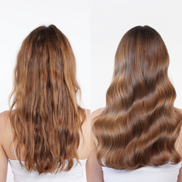 Hair by Sam McKnight Rich Cleanse Shampoo before and after