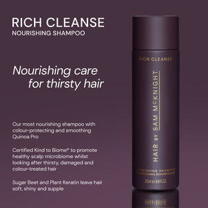 Hair by Sam McKnight Rich Cleanse Shampoo facts