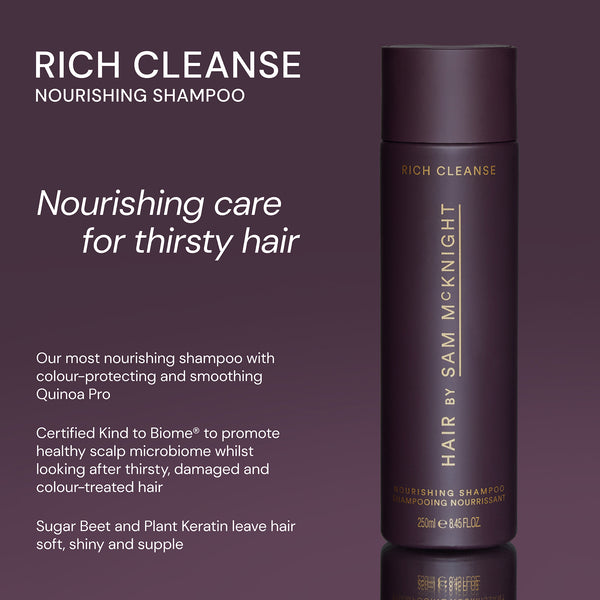Hair by Sam McKnight Rich Cleanse Shampoo facts