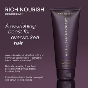 Hair by Sam McKnight Rich Nourish Conditioner facts