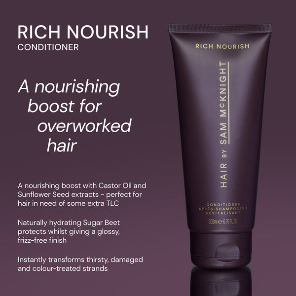 Hair by Sam McKnight Rich Nourish Conditioner facts