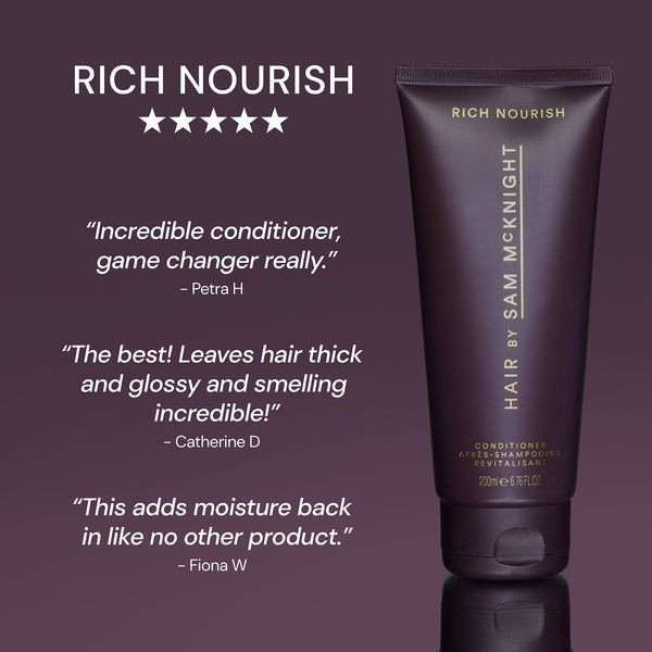 Hair by Sam McKnight Rich Nourish Conditioner facts