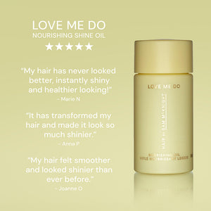 Hair by Sam McKnight Love Me Do Shine Oil quotes