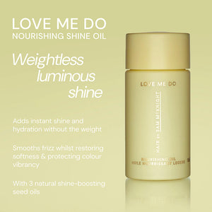 Hair by Sam McKnight Love Me Do Shine Oil facts