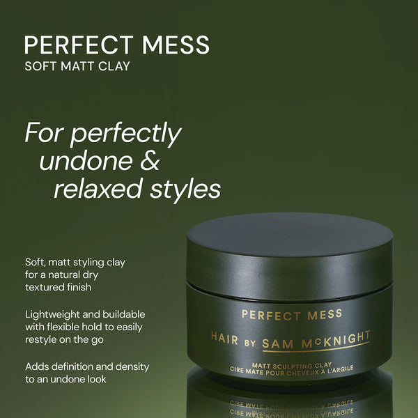 Hair by Sam McKnight Perfect Mess Soft Matt Clay