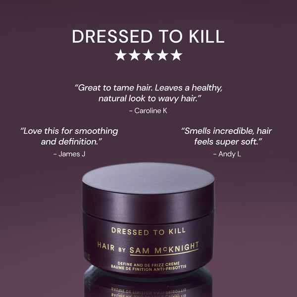Hair by Sam McKnight Dressed to Kill Define and Defrizz Creme