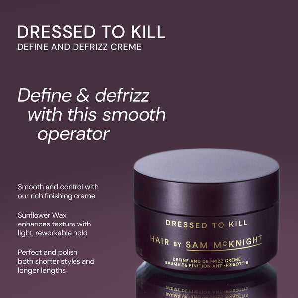 Hair by Sam McKnight Dressed to Kill Define and Defrizz Creme