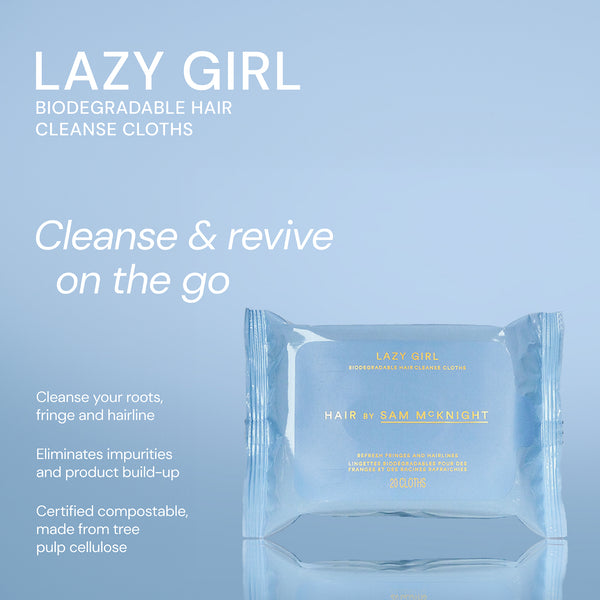 Hair by Sam McKnight Lazy Girl Hair Cleanse Cloths facts