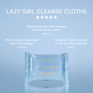 Hair by Sam McKnight Lazy Girl Hair Cleanse Cloths review