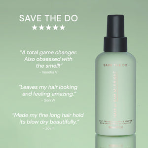 Hair by Sam McKnight Save the Do heat protection spray facts
