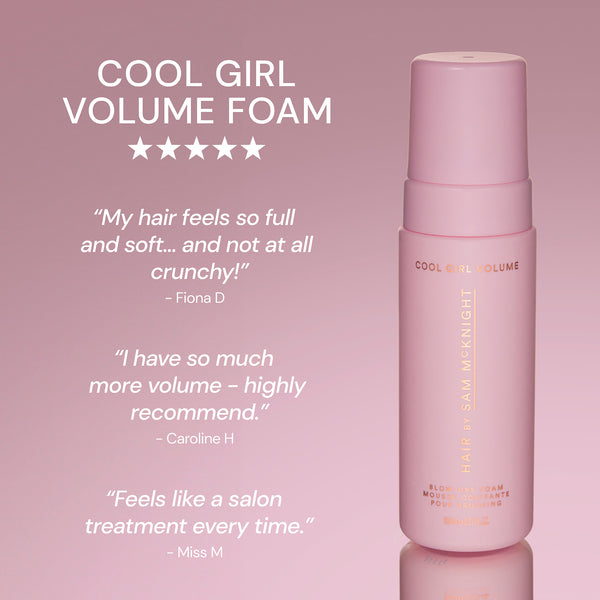 Hair by Sam McKnight Cool Girl Volume Foam quotes