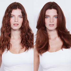 Hair by Sam McKnight Cool Girl Volume Foam before and after