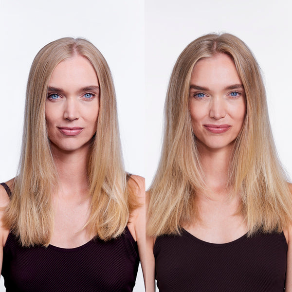 Hair by Sam McKnight Cool Girl Volume Cleanse Shampoo before and after