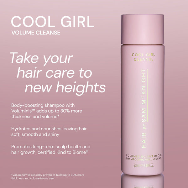Hair by Sam McKnight Cool Girl Volume Cleanse Shampoo facts