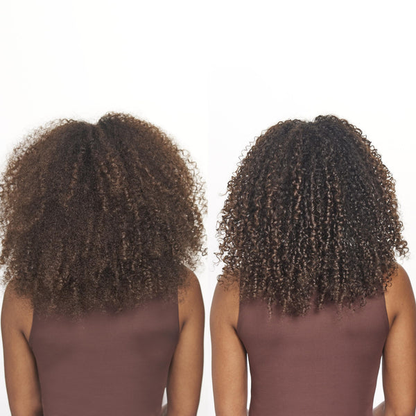 Hair by Sam McKnight Cool Curls Refresh & Revive Mist before and after