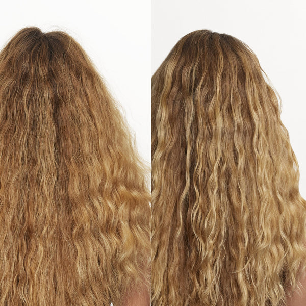 Hair by Sam McKnight Cool Curls Refresh & Revive Mist before and after