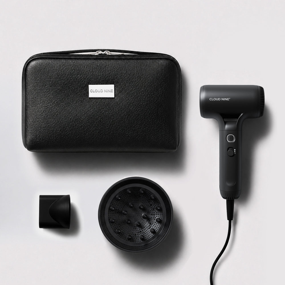 The Airshot Pro Mini travel hair dryer