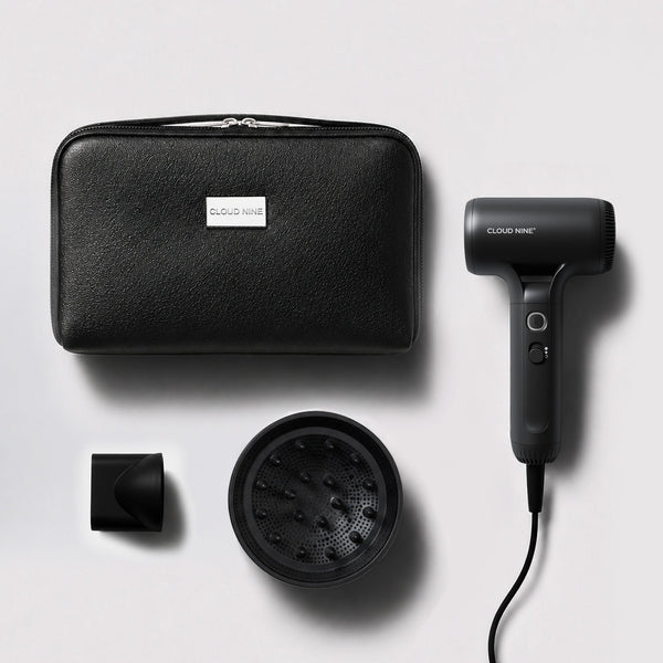 The Airshot Pro Mini with nozzle and diffuser attachments
